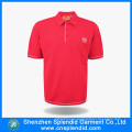 Bulk Wholesale Clothing Cheap Plain Blank Men Red Polo Shirts